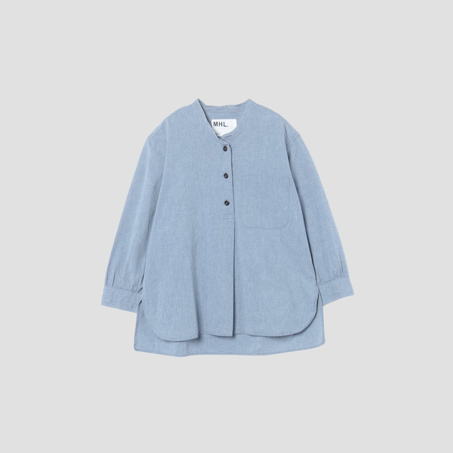 DRY COTTON CHAMBRAY(MHL SHOP限定) SHIRT