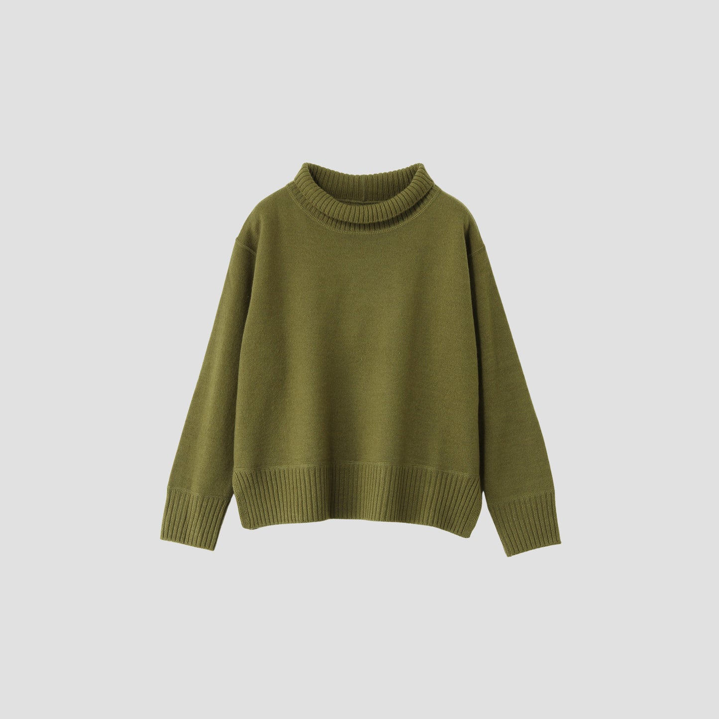 FELTED ROUGH WOOL KNIT