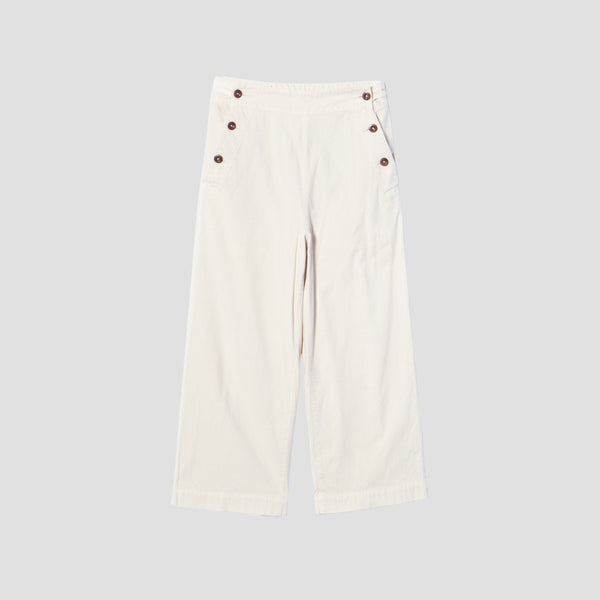 ROUGH COTTON CANVAS TROUSERS