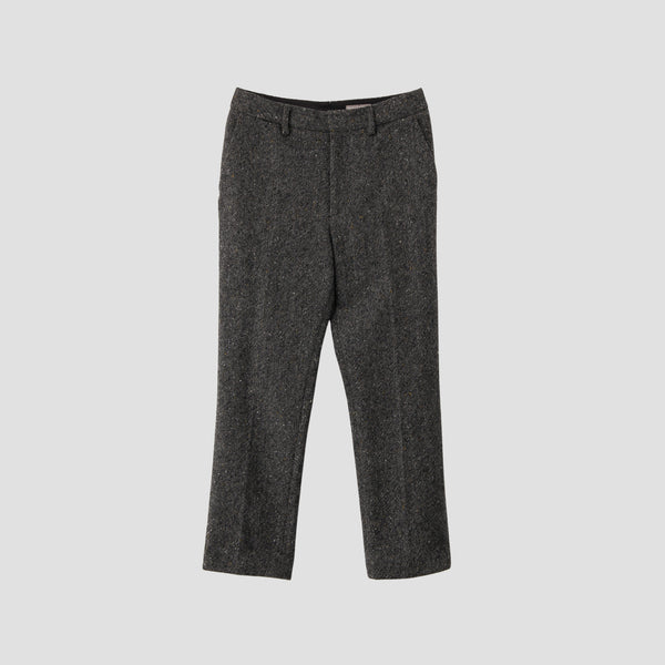 WOOL TWEED TROUSERS