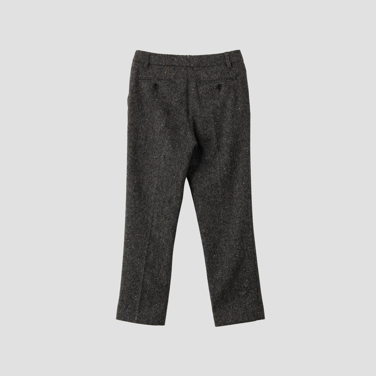 WOOL TWEED TROUSERS