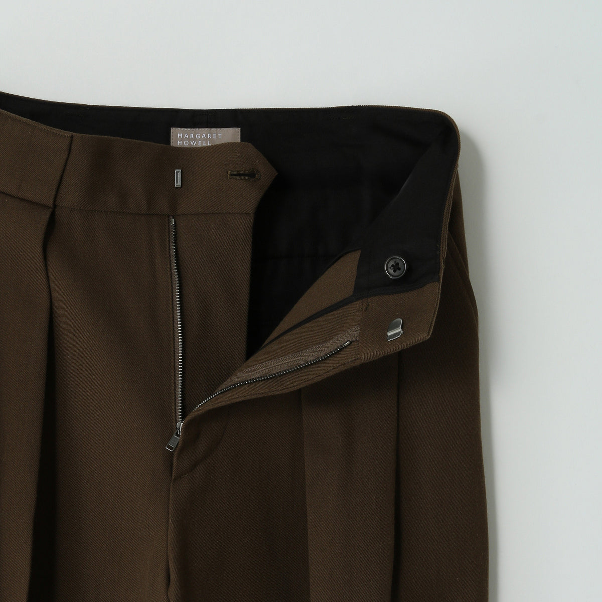 WOOL COTTON TROUSERS
