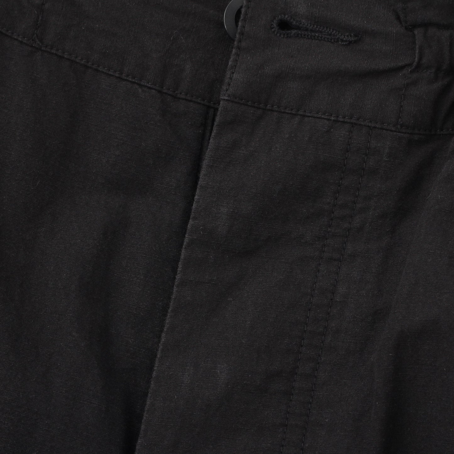 COTTON LINEN PLAIN WEAVE TROUSERS