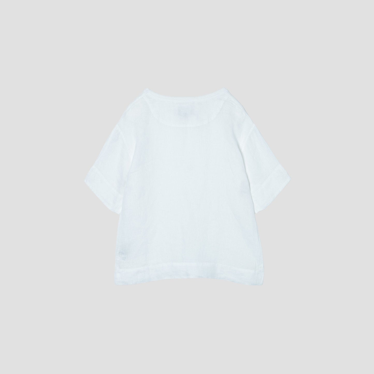 LINEN OPEN WEAVE  SHIRT