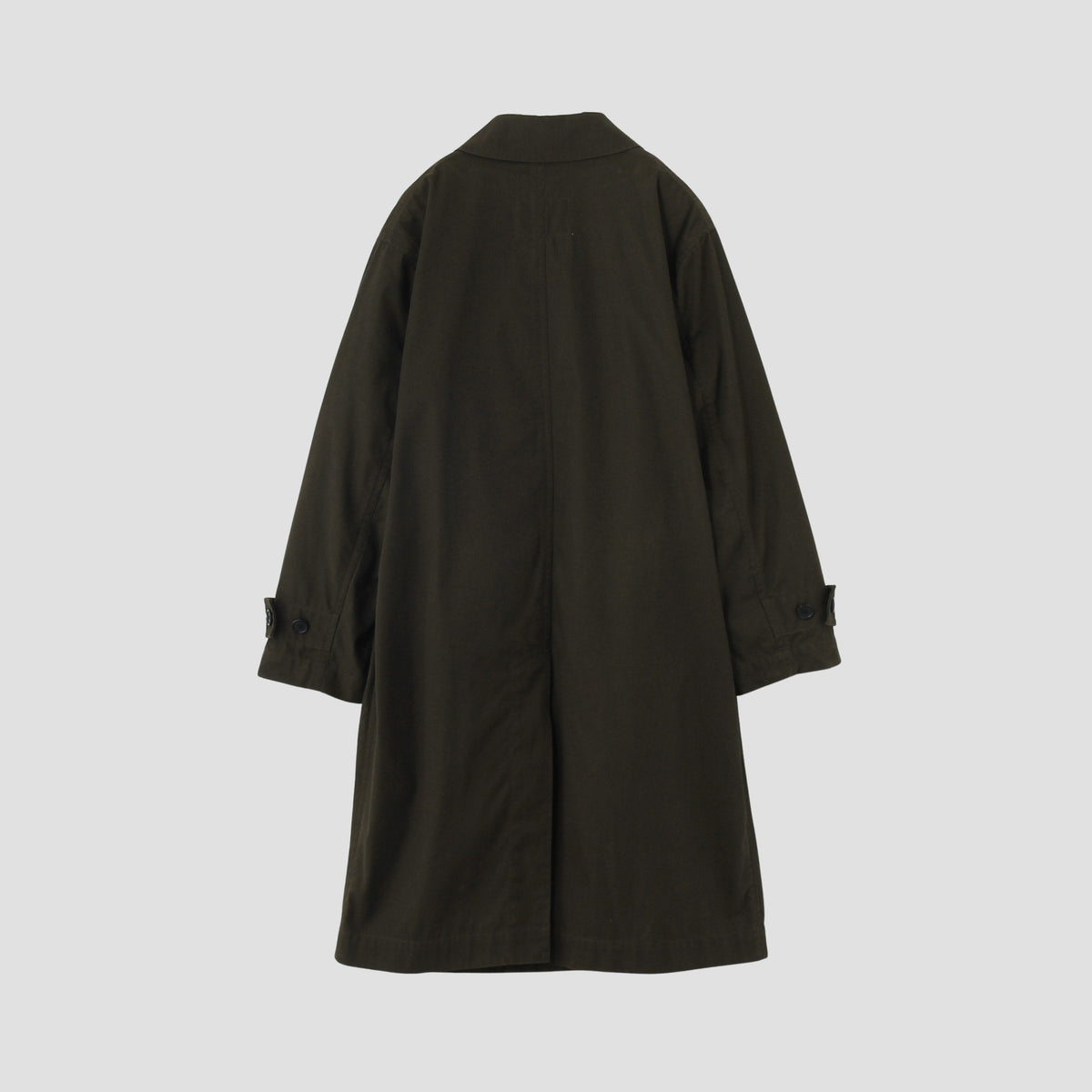 PROOFED COTTON NYLON TWILL COAT