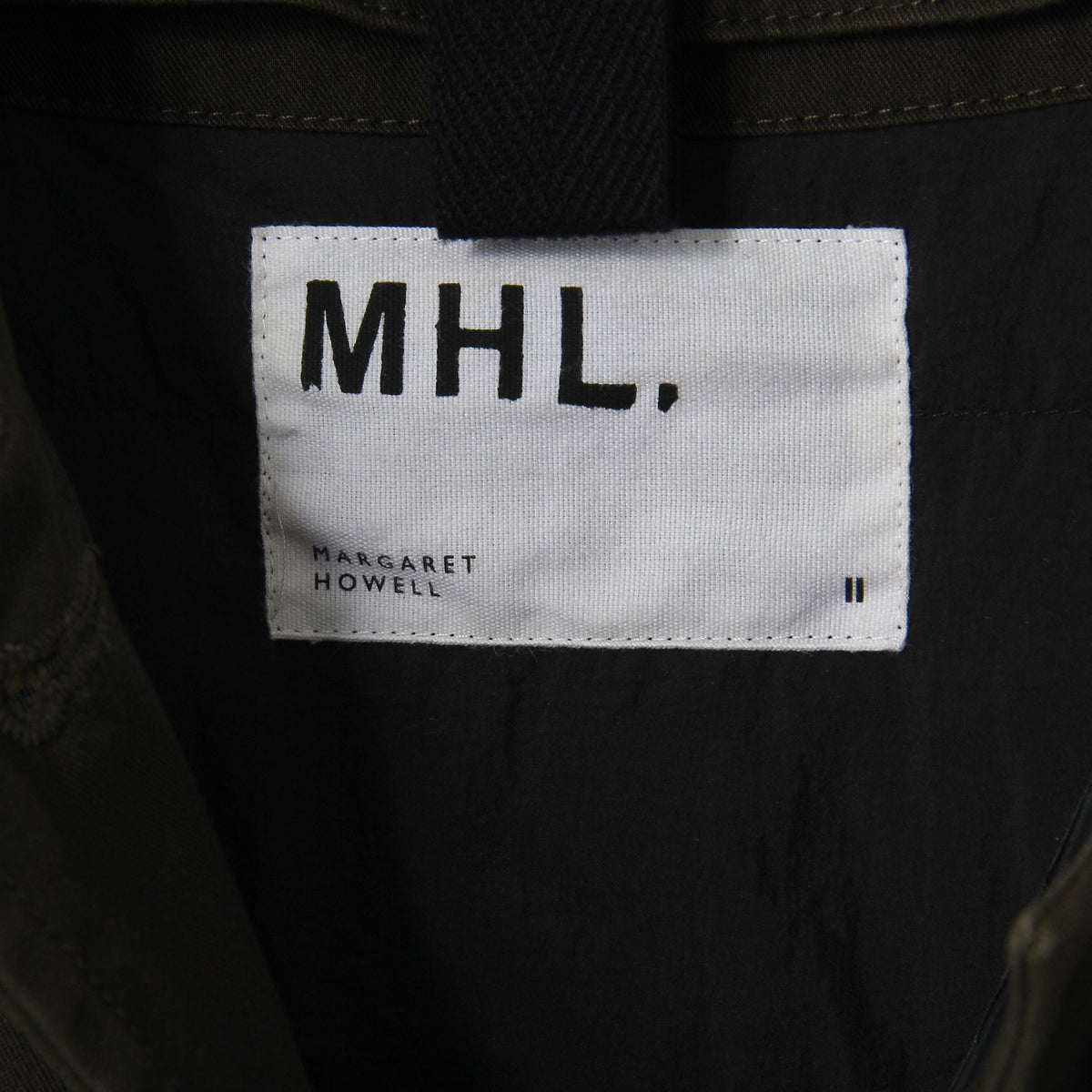 PROOFED COTTON NYLON TWILL COAT