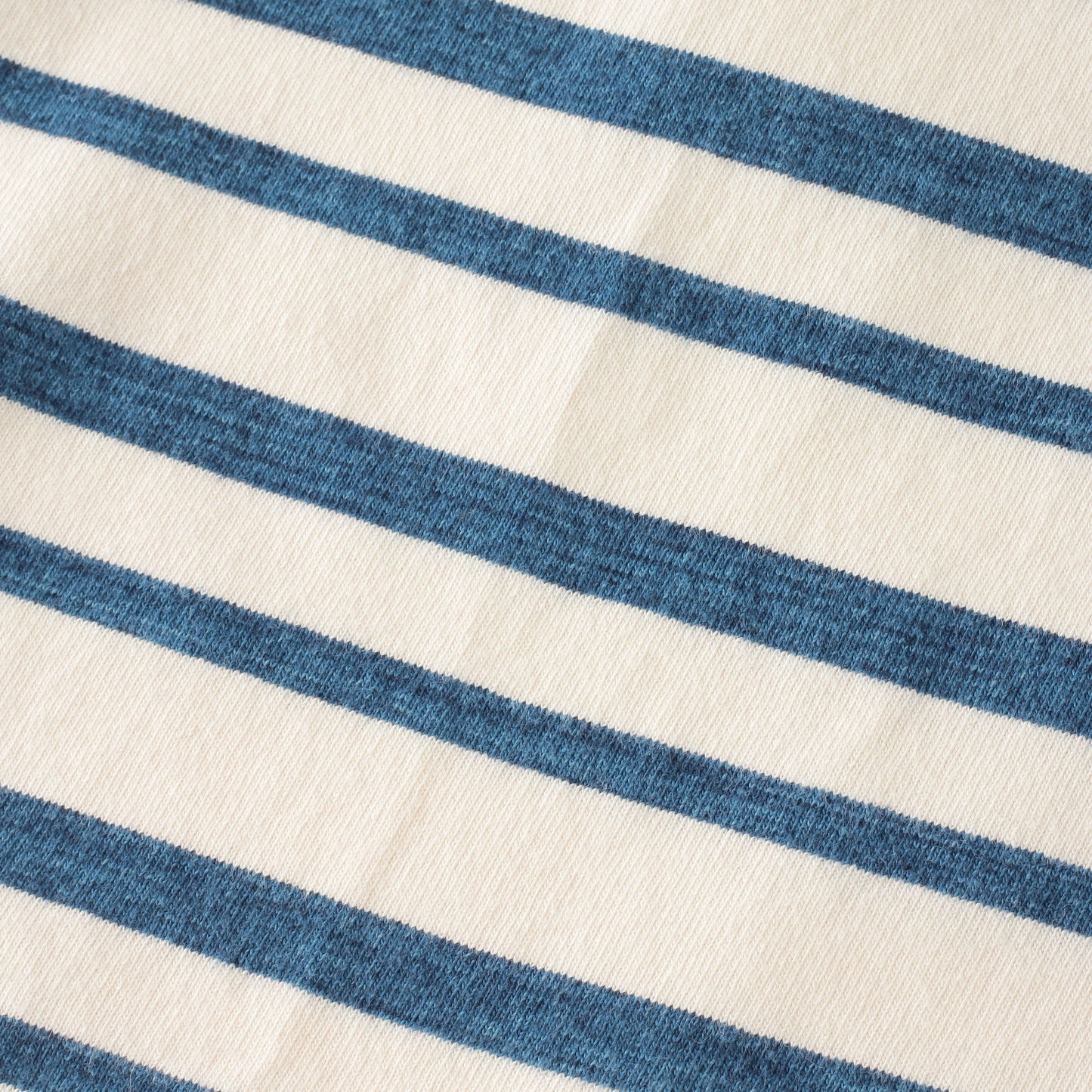 MELANGE STRIPE COTTON JERSEY