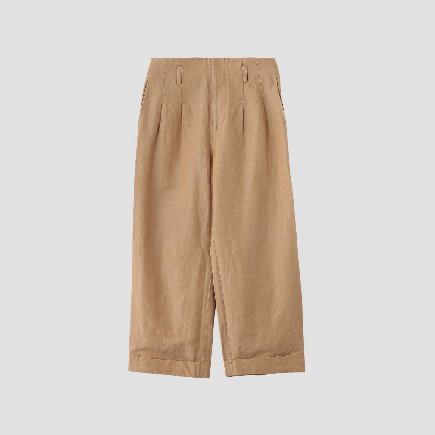 LINEN COTTON TROUSERS