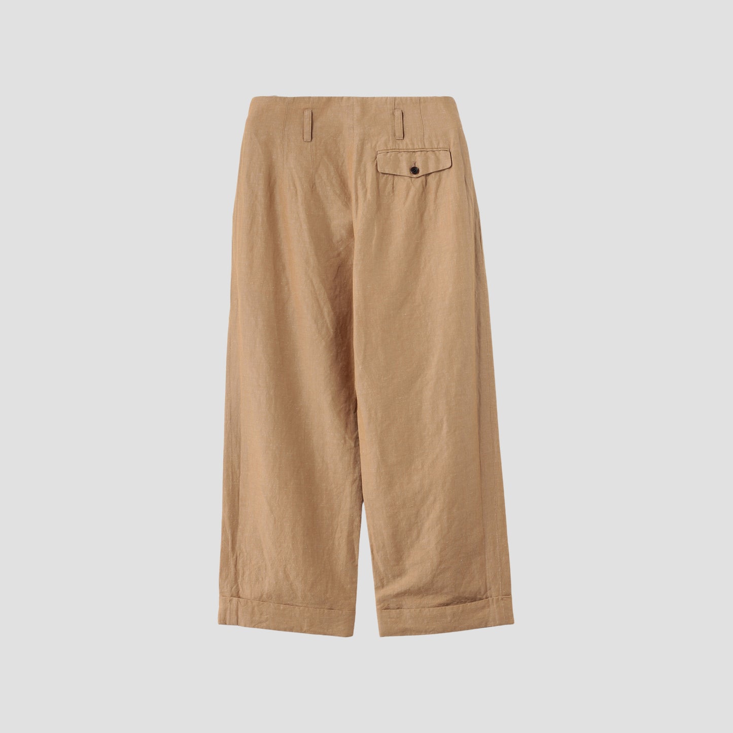 LINEN COTTON TROUSERS