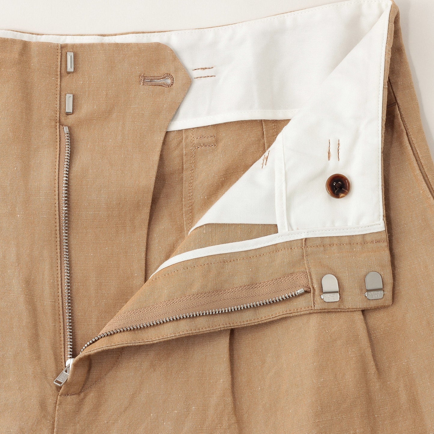 LINEN COTTON TROUSERS