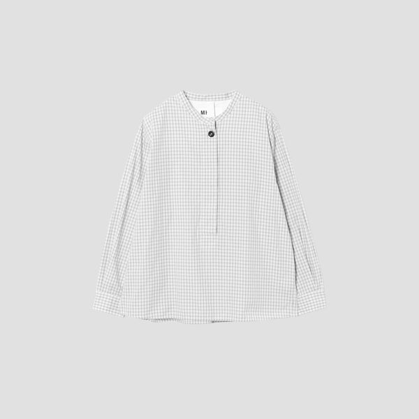 GRID CHECK COTTON SHIRT