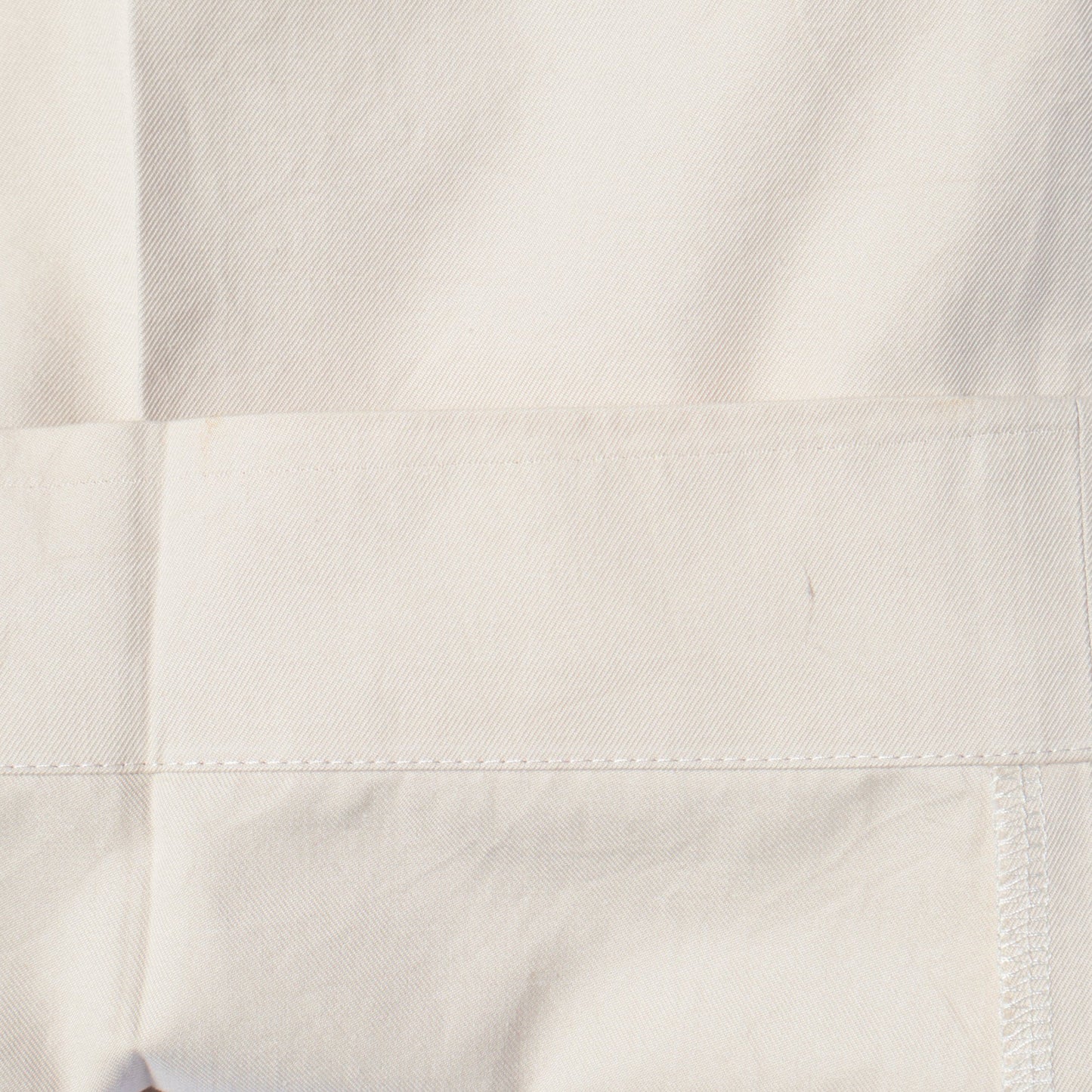 COTTON GABARDINE TROUSERS