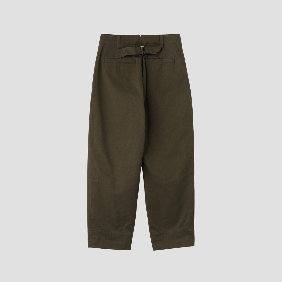 ORGANIC COTTON TWILL TROUSERS