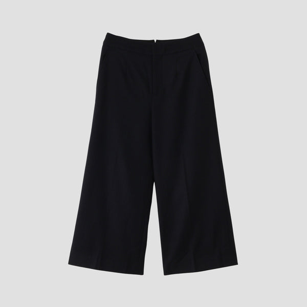 FINE WOOL FLANNEL TROUSERS