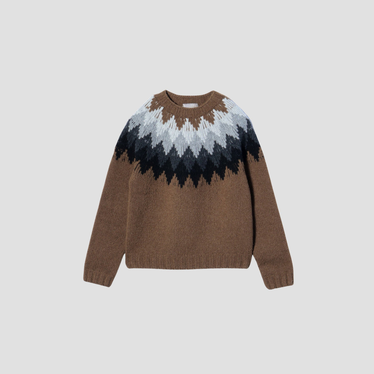 DIAMOND FAIRISLE JUMPER KNIT