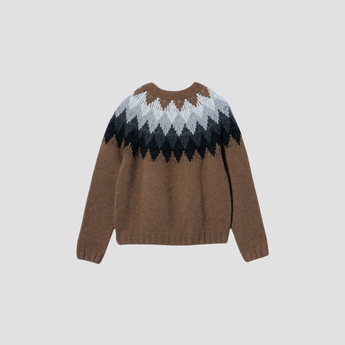 DIAMOND FAIRISLE JUMPER KNIT