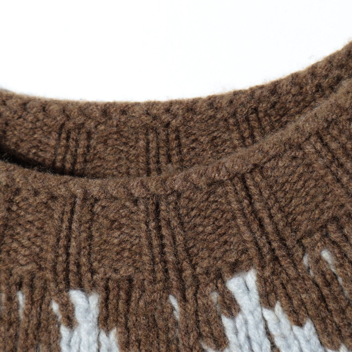 DIAMOND FAIRISLE JUMPER KNIT
