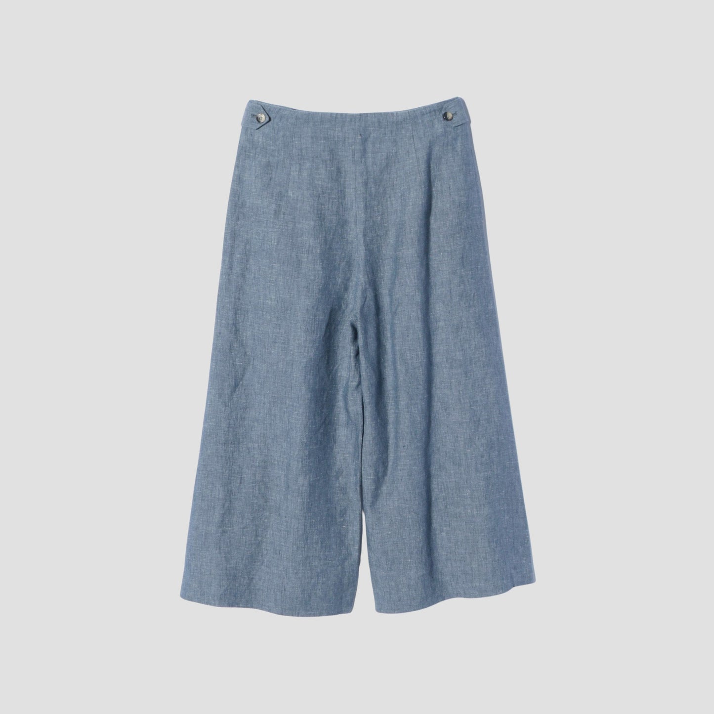 LINEN CHAMBRAY TROUSERS