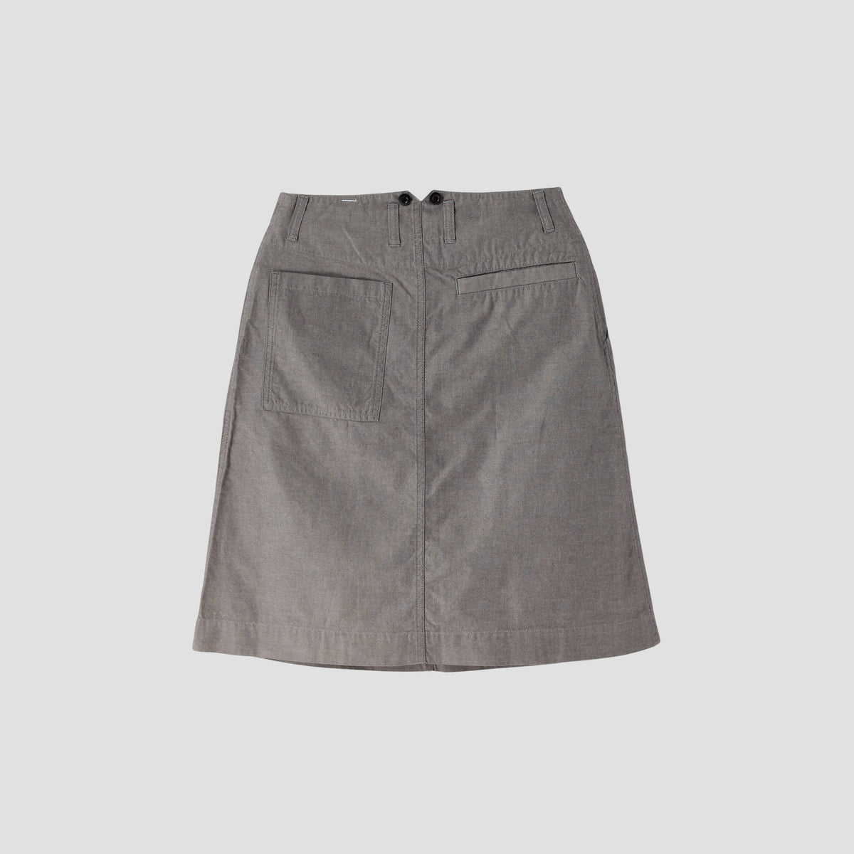 YARN DYE DRY COTTON SKIRT
