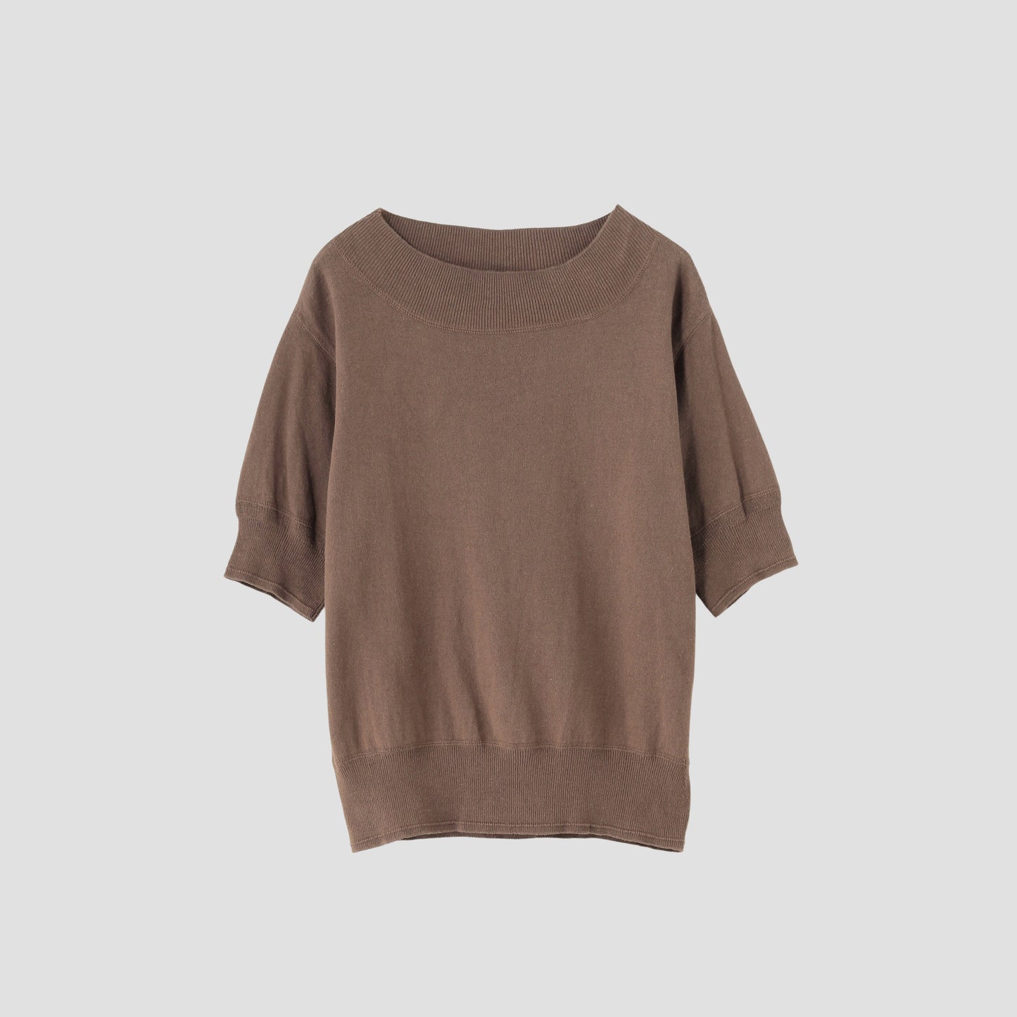 FINE SLUB COTTON LINEN KNIT