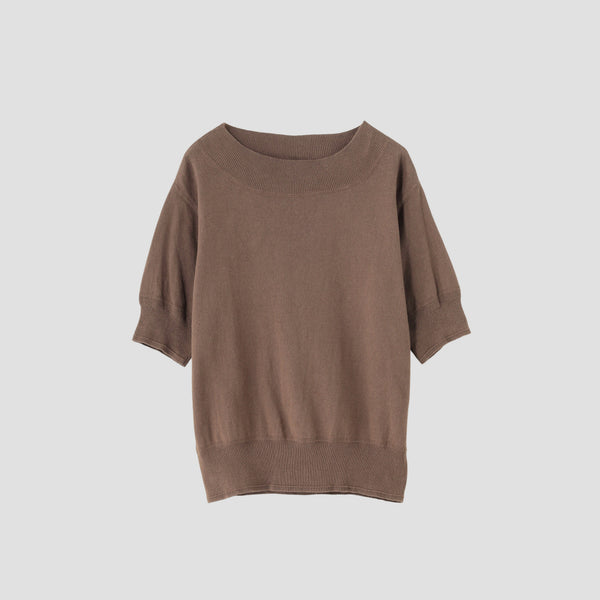 FINE SLUB COTTON LINEN KNIT