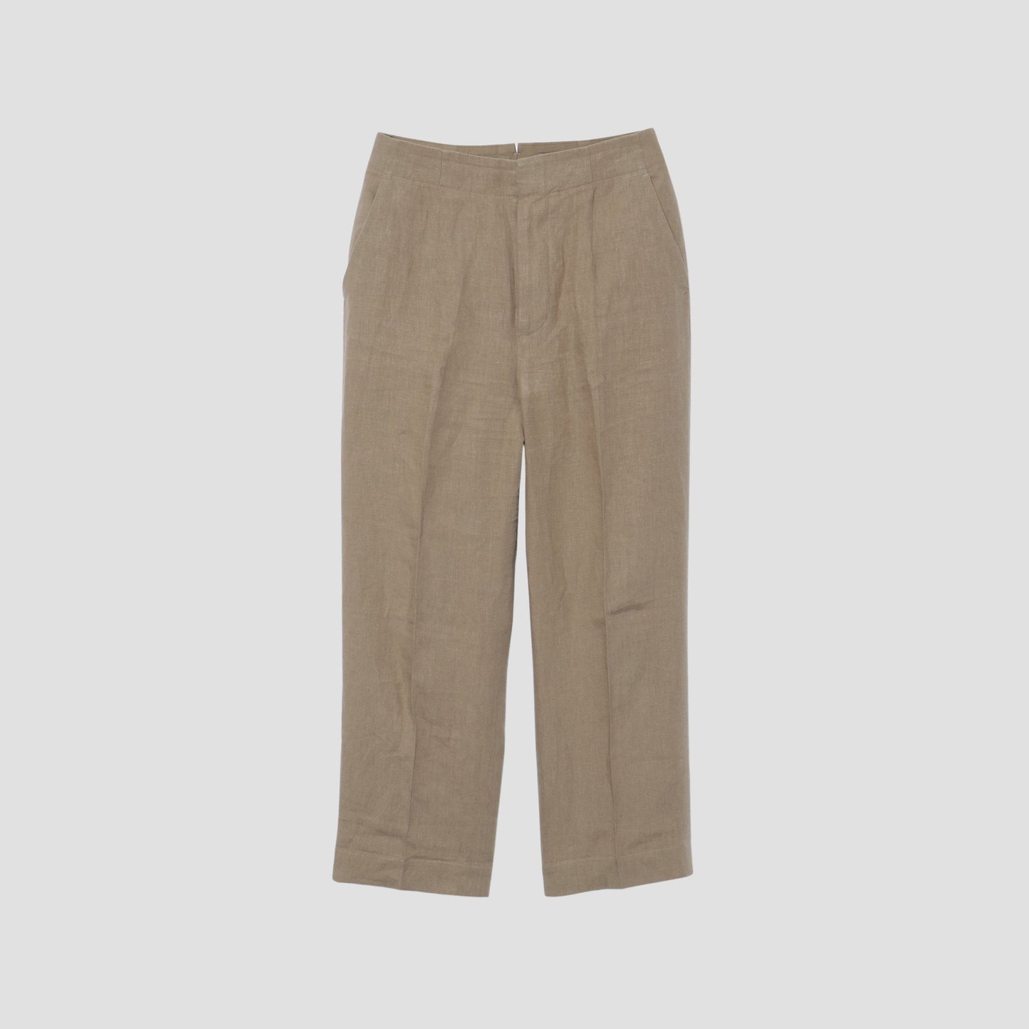 PLAIN LINEN TROUSERS
