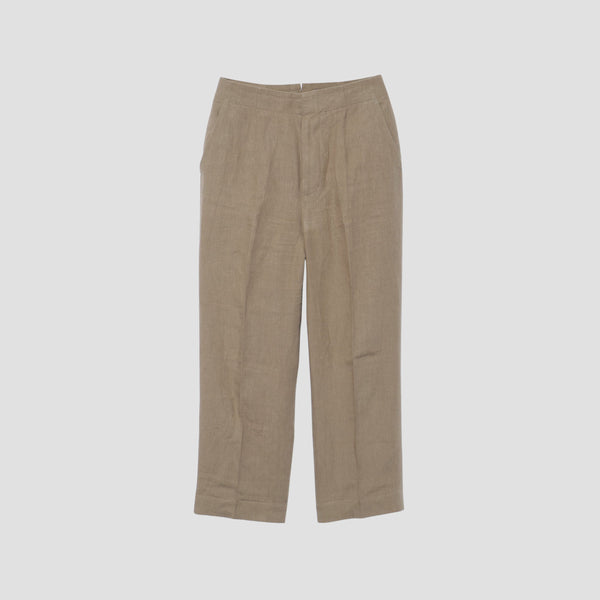 PLAIN LINEN TROUSERS