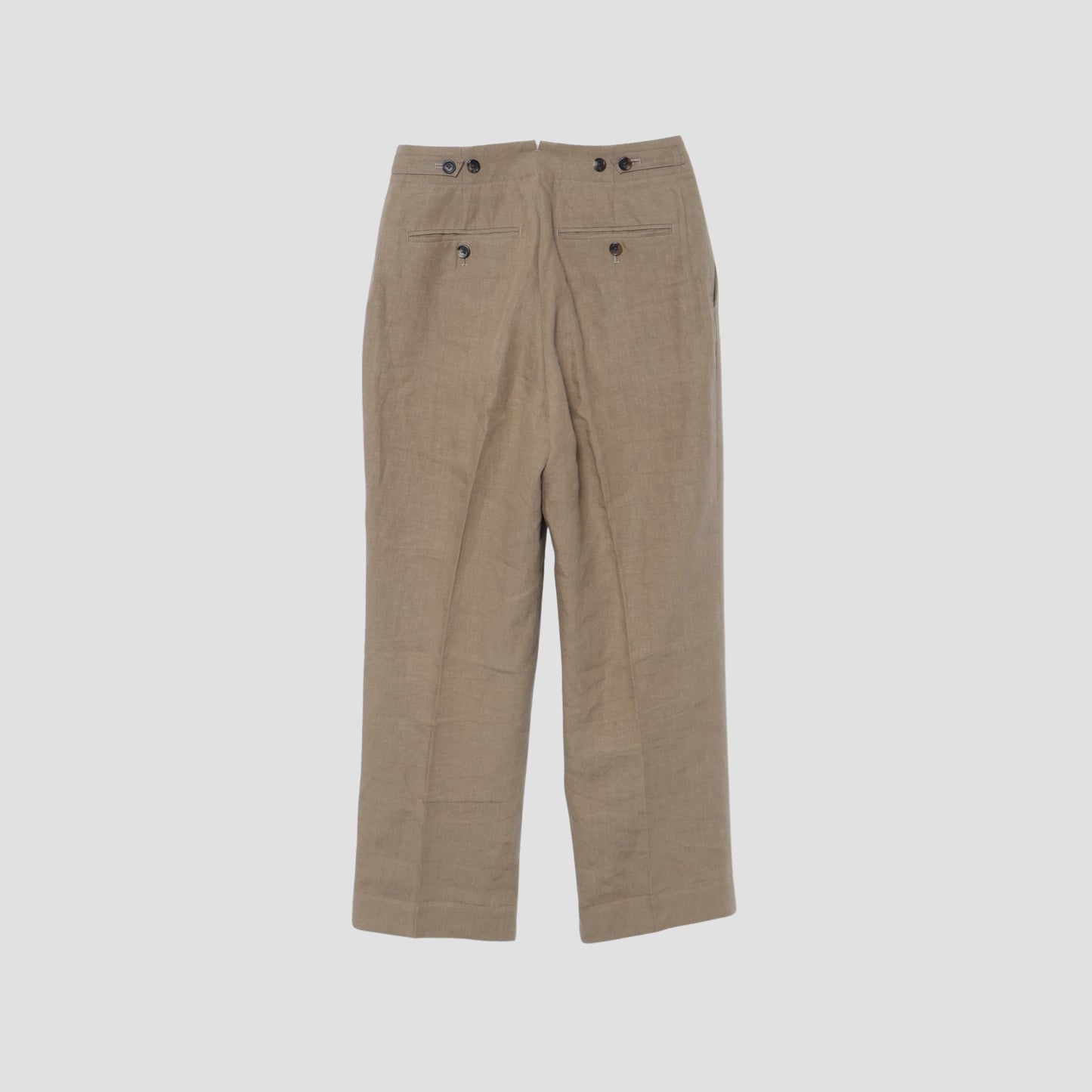 PLAIN LINEN TROUSERS