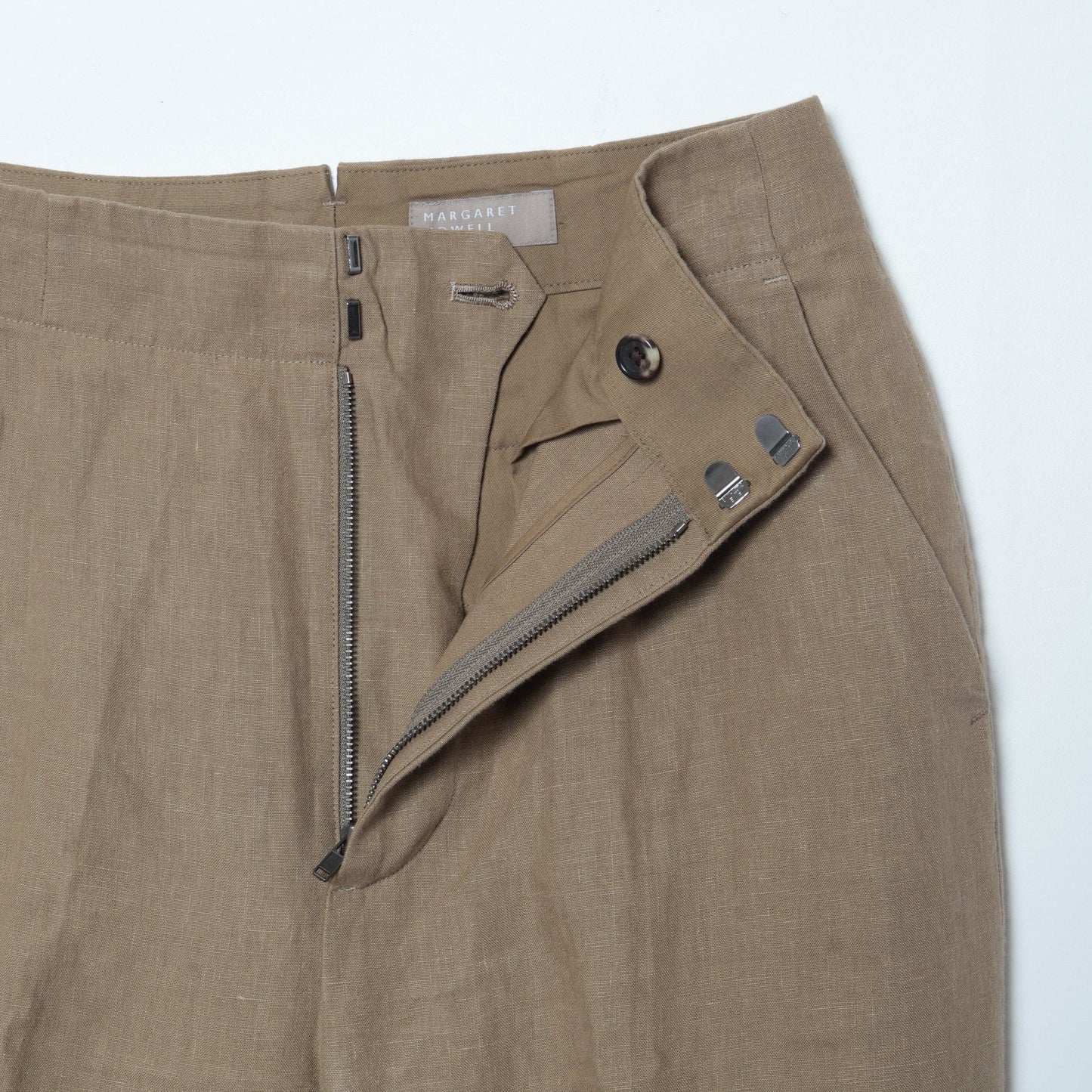 PLAIN LINEN TROUSERS
