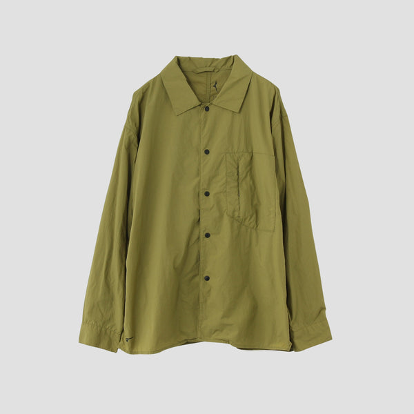 RECYCLE NYLON LIGHT POPLIN SHIRT JERSEY