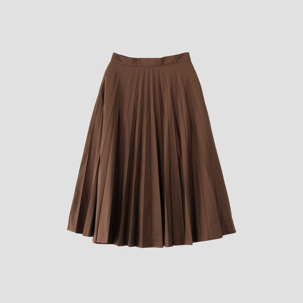 PLAIN WEAVE BLEND SKIRT