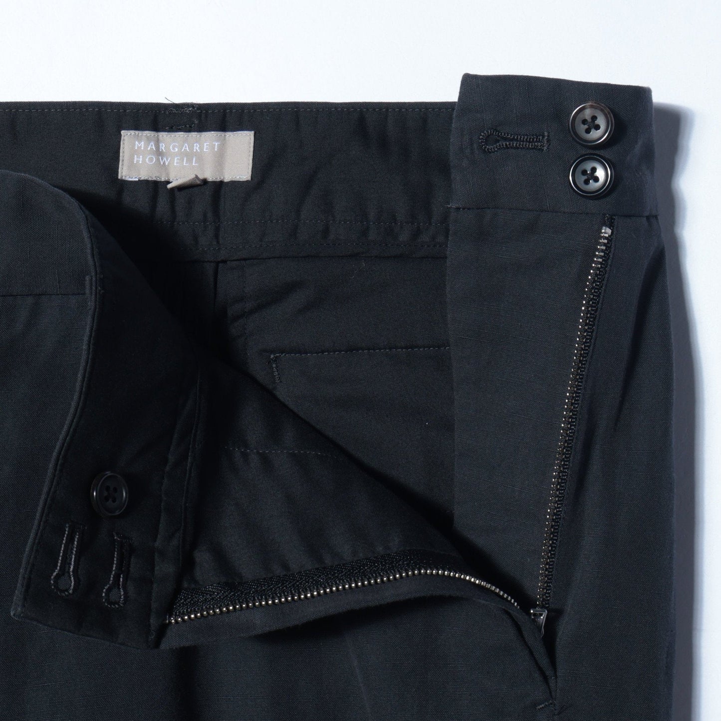 COTTON LINEN TROUSERS