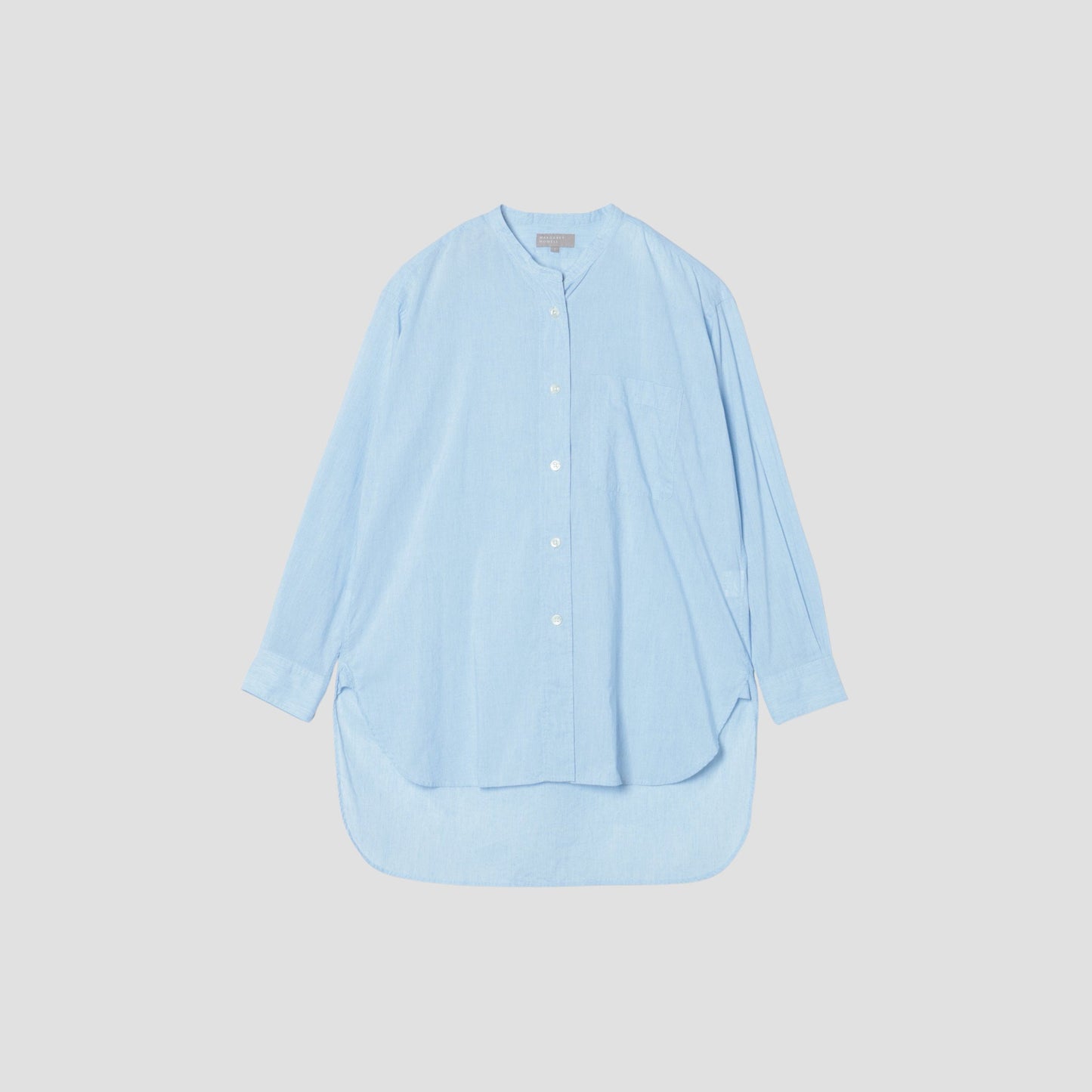 END ON END COTTON LINEN SHIRT