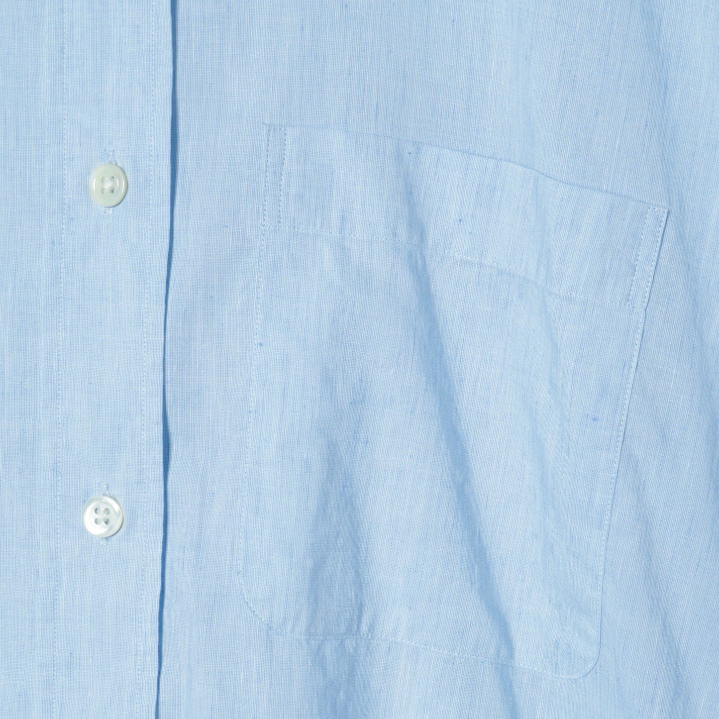 END ON END COTTON LINEN SHIRT