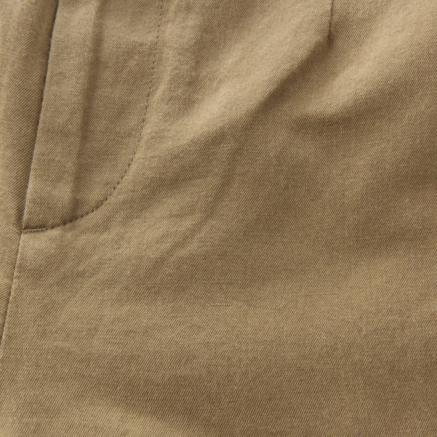 LINEN COTTON TWILL TROUSERS