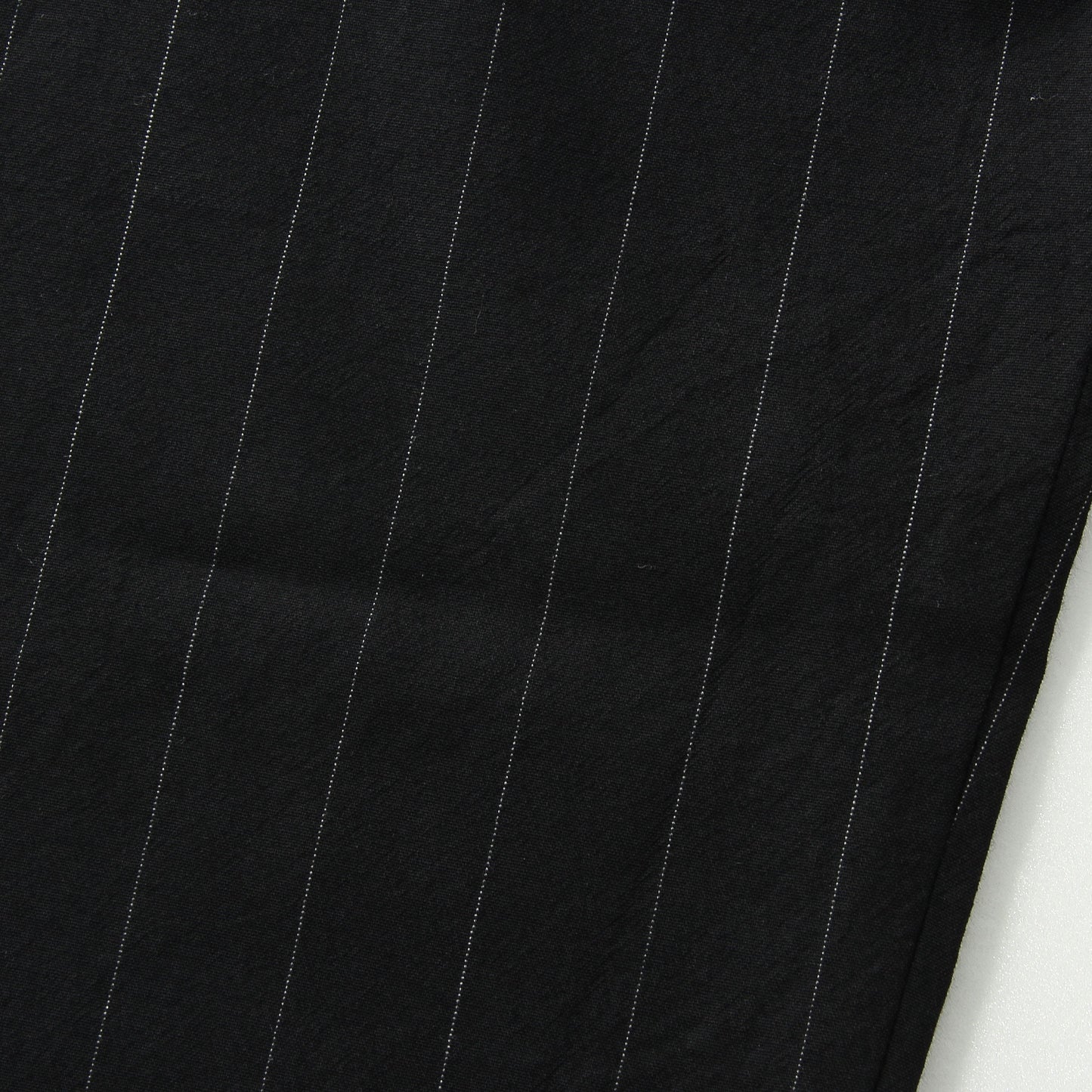 WIDE PINSTRIPE WOOL TROUSERS
