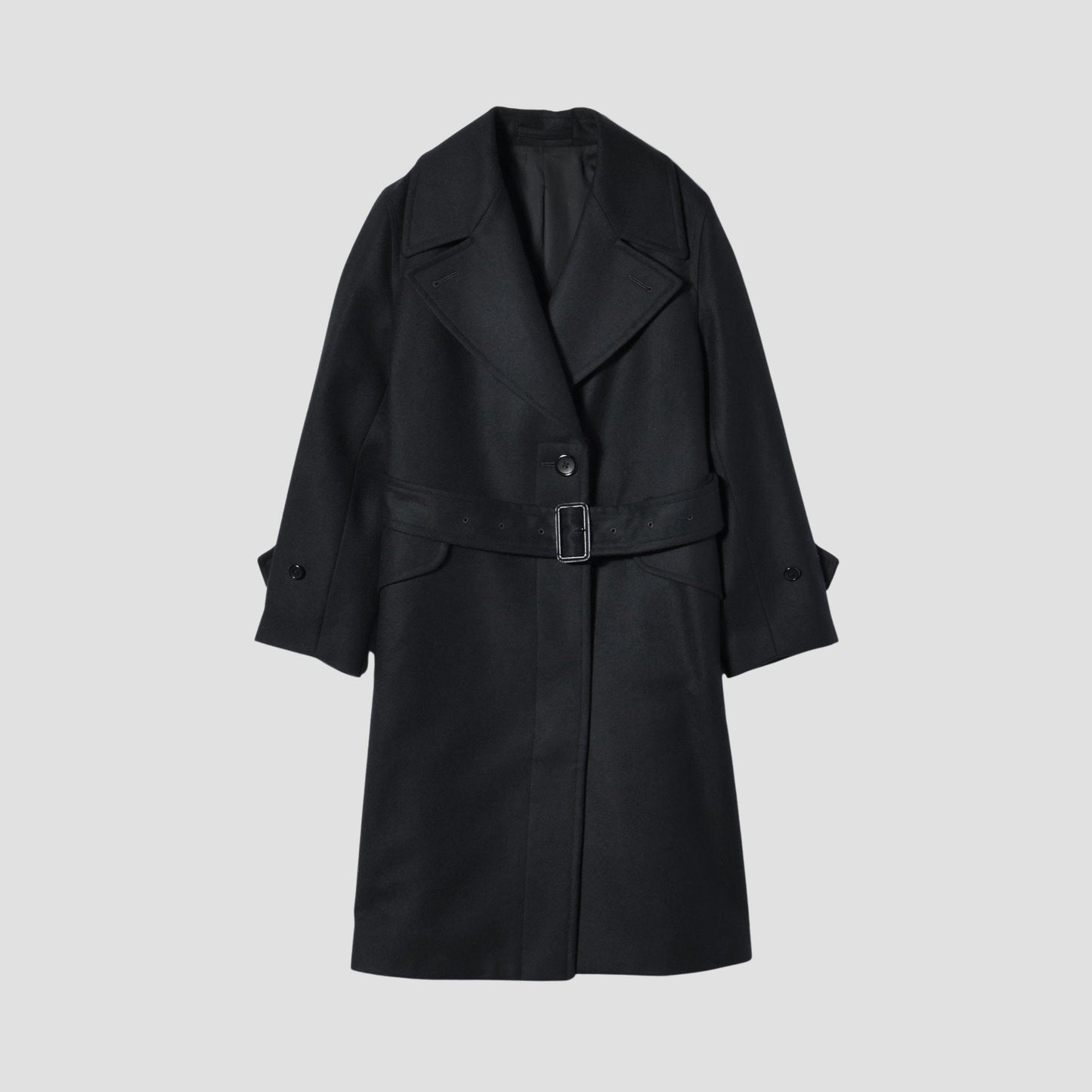 MILLED SERGE COAT