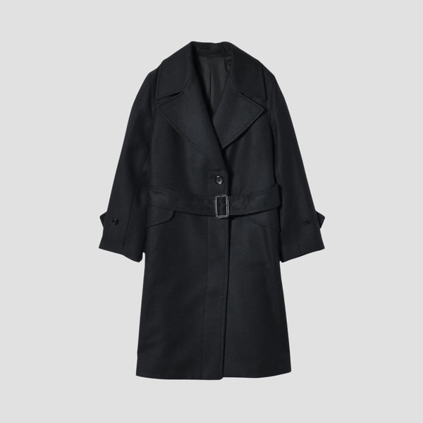 MILLED SERGE COAT