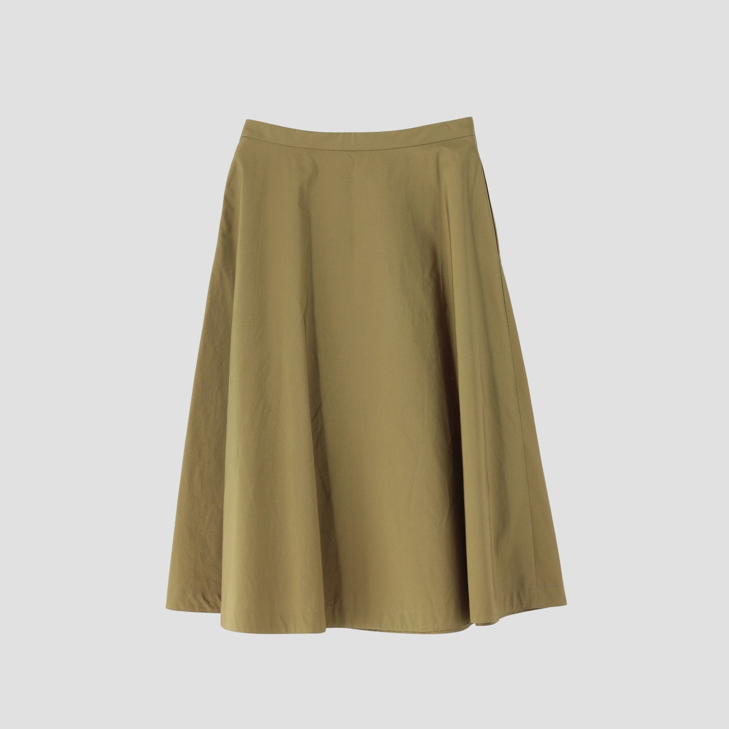 COTTON TAFETTA SKIRT