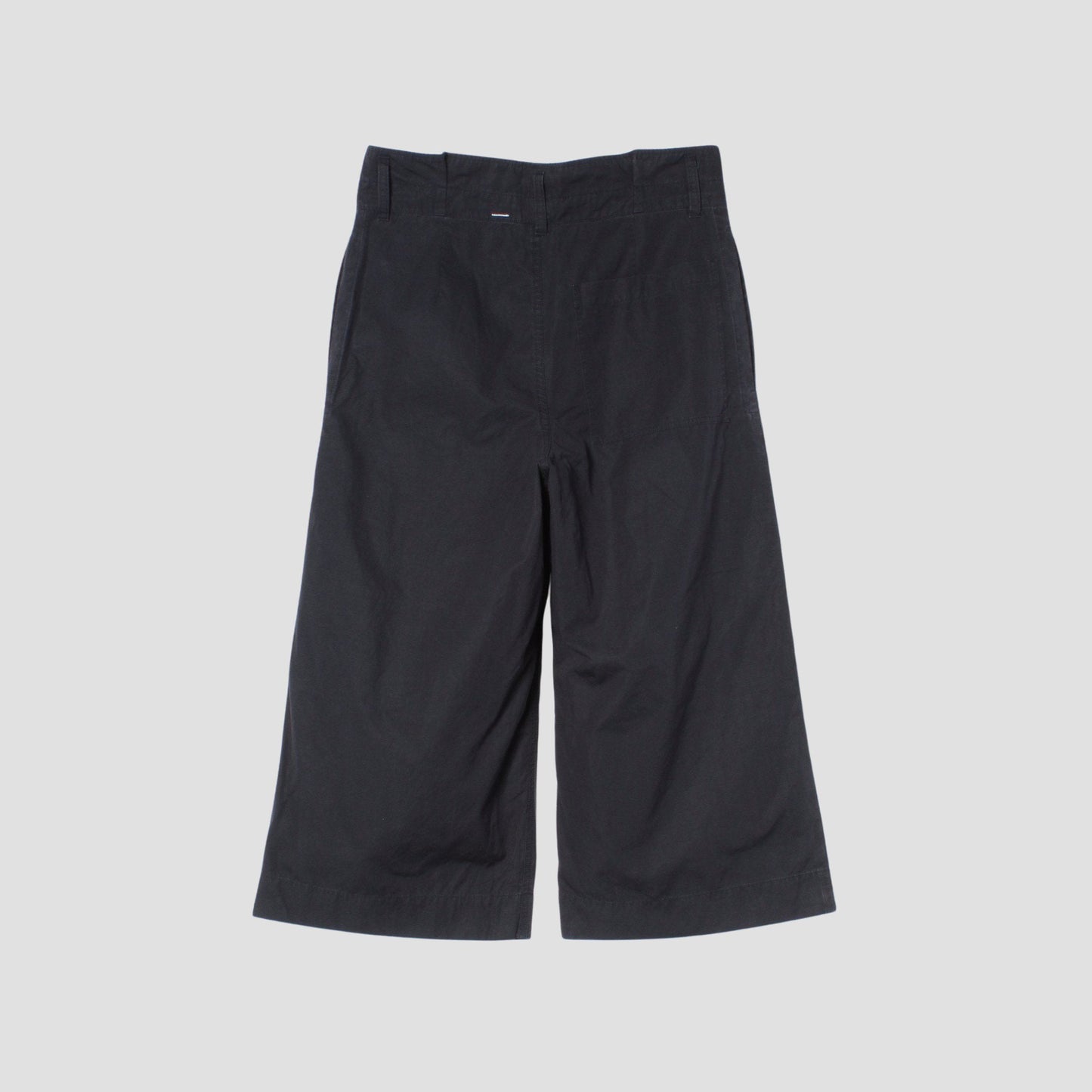 COTTON RAMIE TOUGH POPLIN TROUSERS