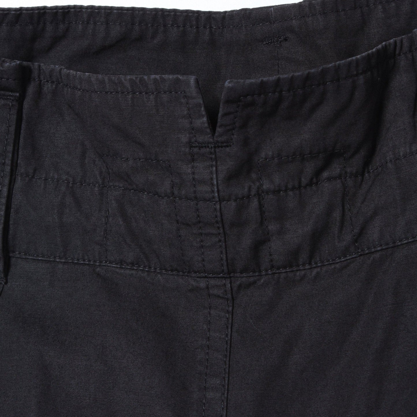COTTON RAMIE TOUGH POPLIN TROUSERS