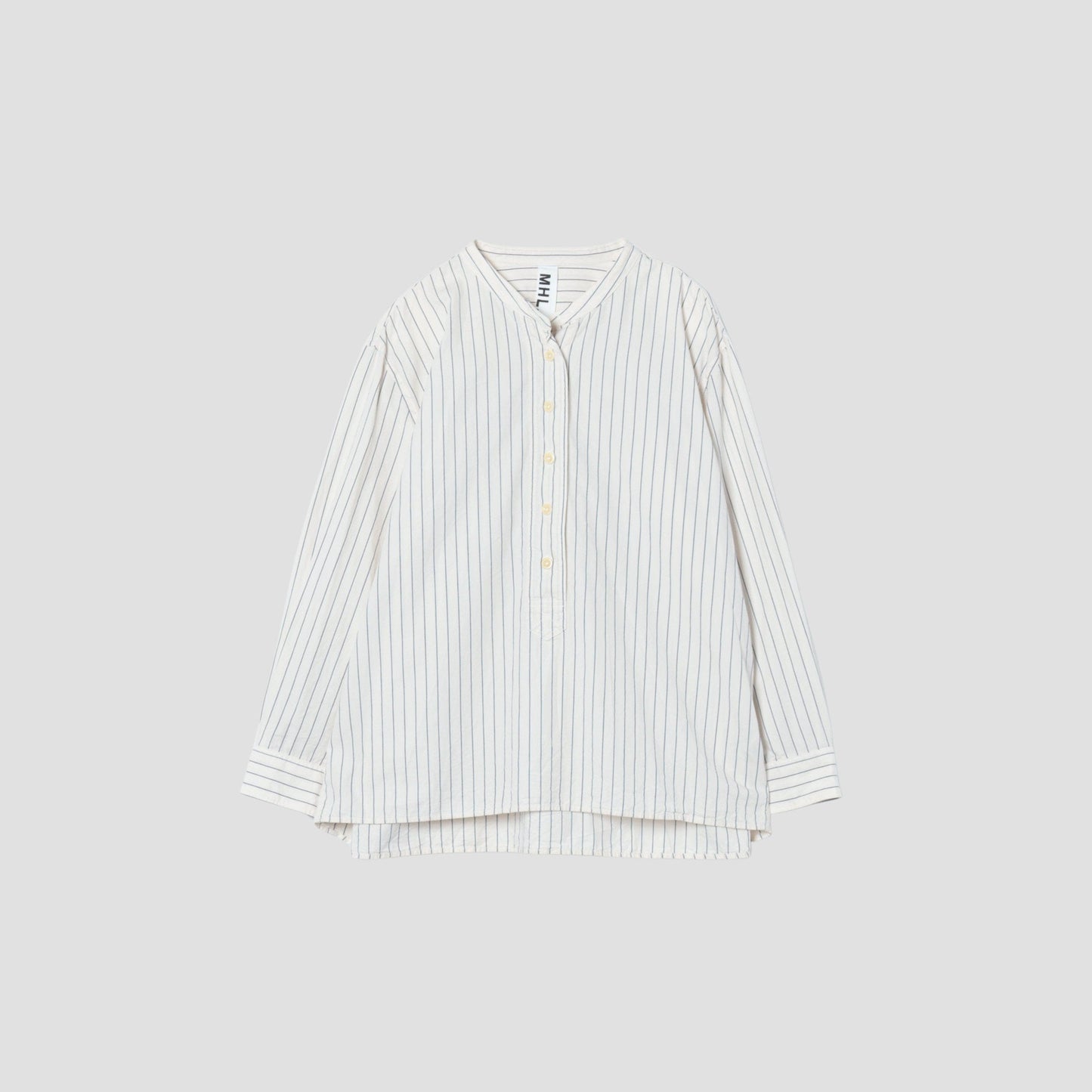 COTTON WIDE STRIPE SHIRT