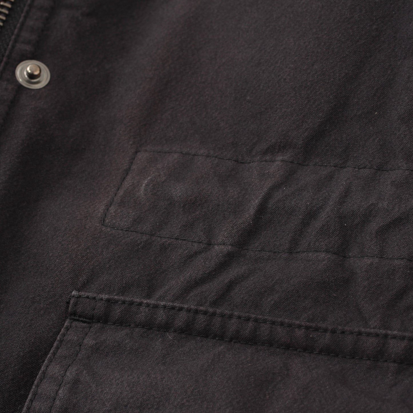 DENSE COTTON NYLON PLAINWEAVE COAT