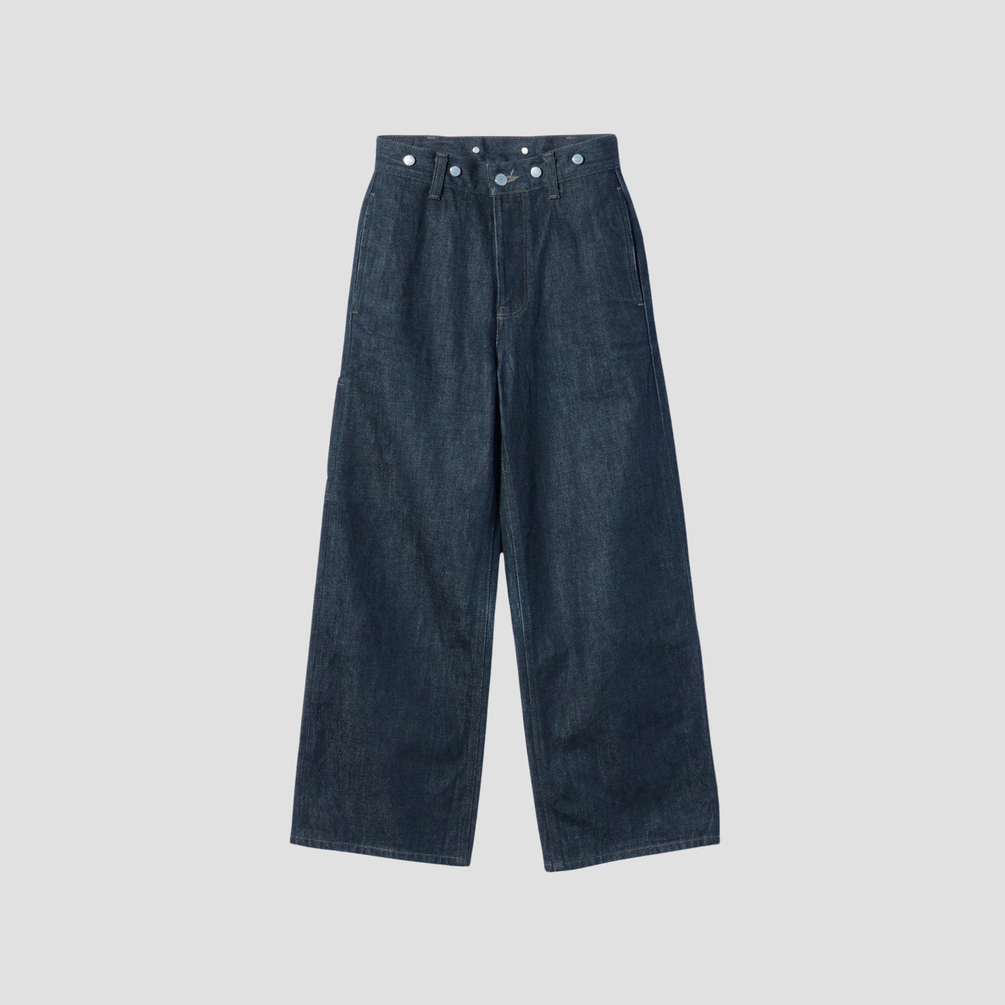ORGANIC COTTON DENIM TROUSERS