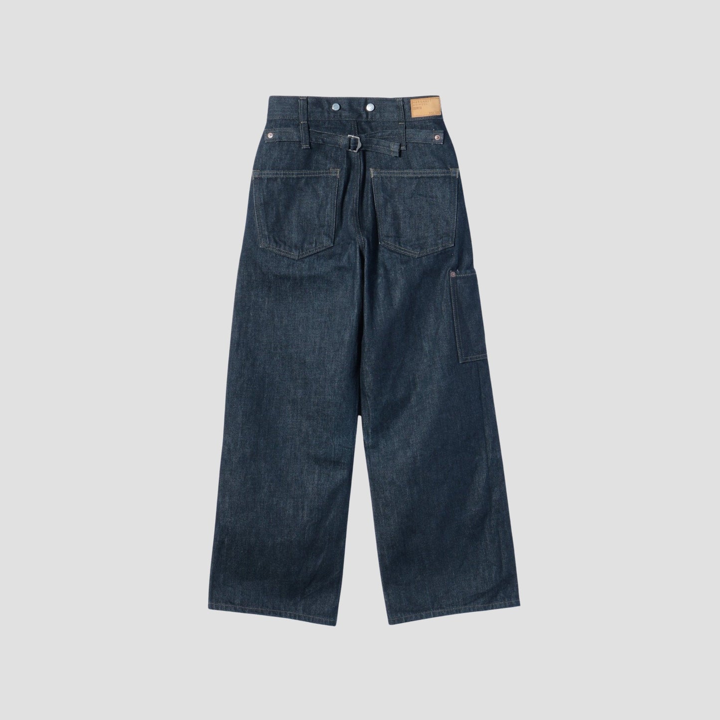 ORGANIC COTTON DENIM TROUSERS