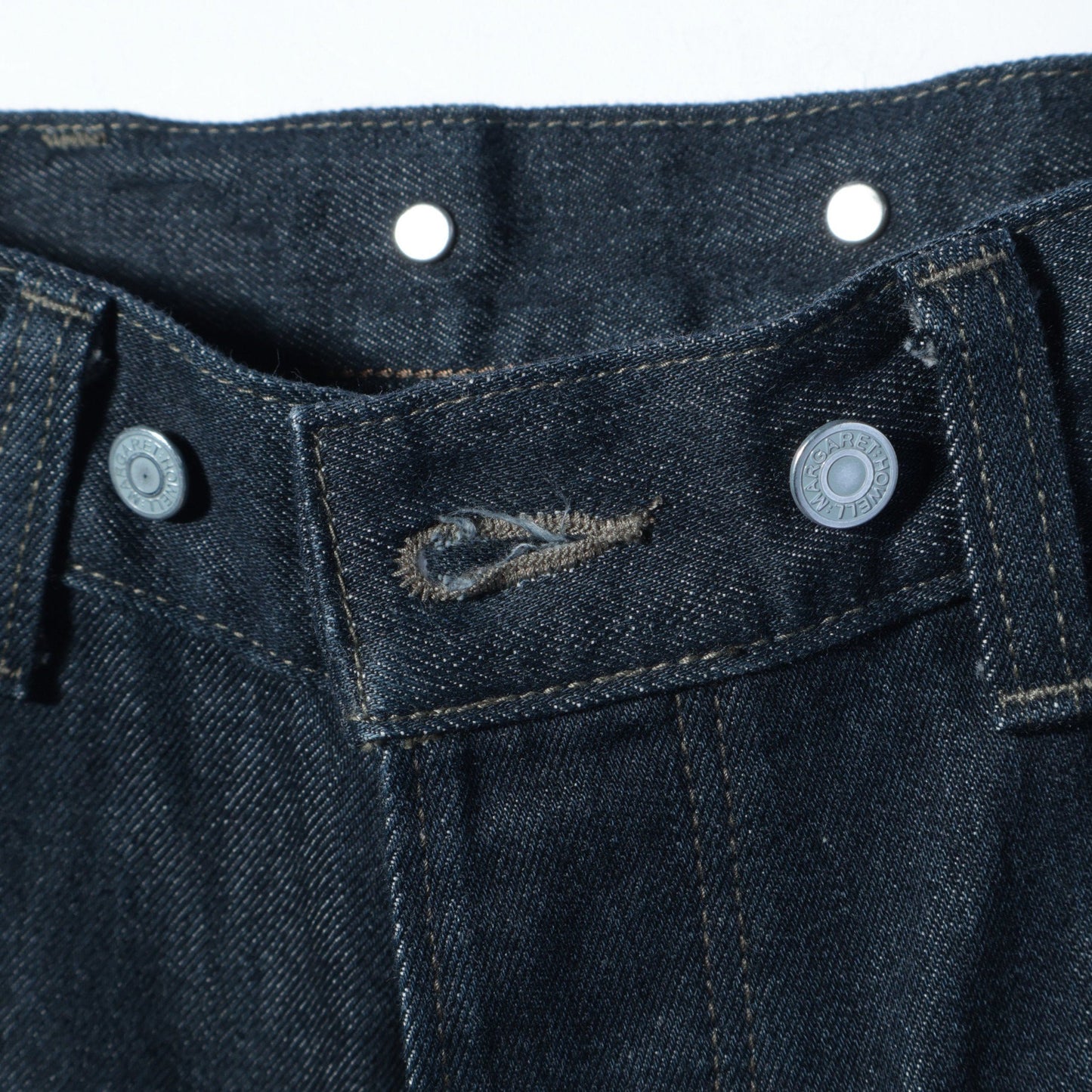 ORGANIC COTTON DENIM TROUSERS