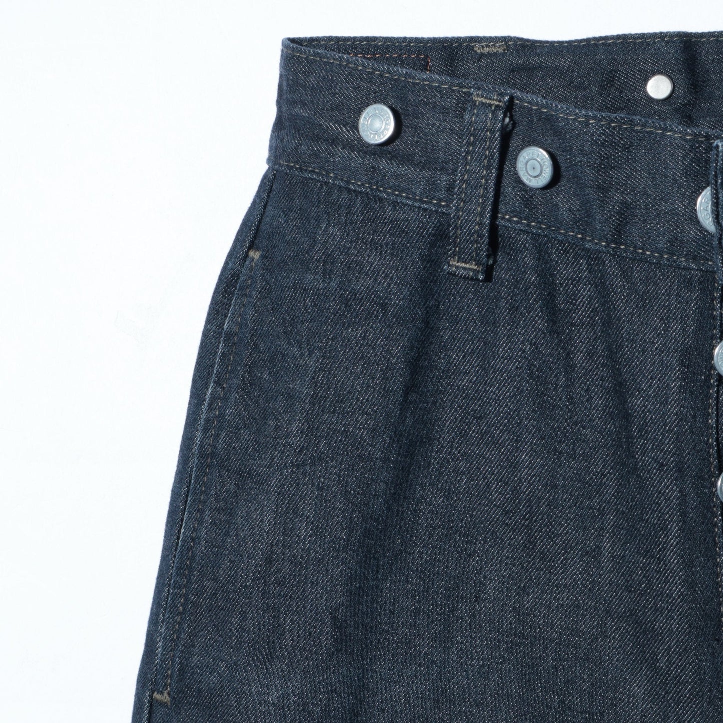 ORGANIC COTTON DENIM TROUSERS