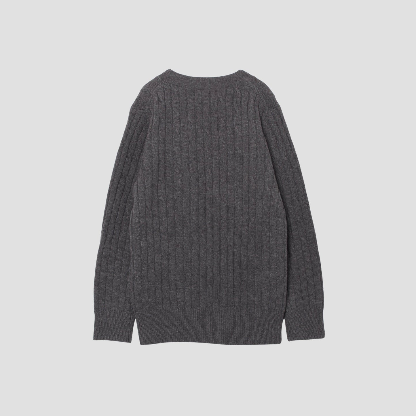 TWISTED CASHMERE WOOL KNIT