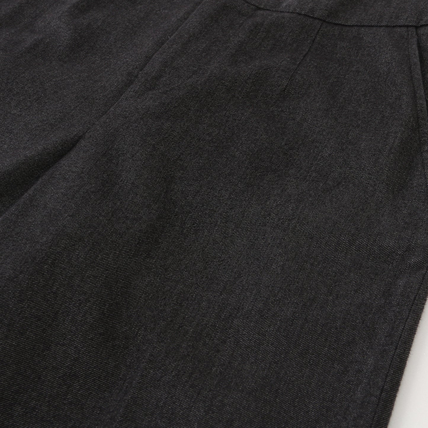 BRUSHED COTTON WOOL TROUSERS