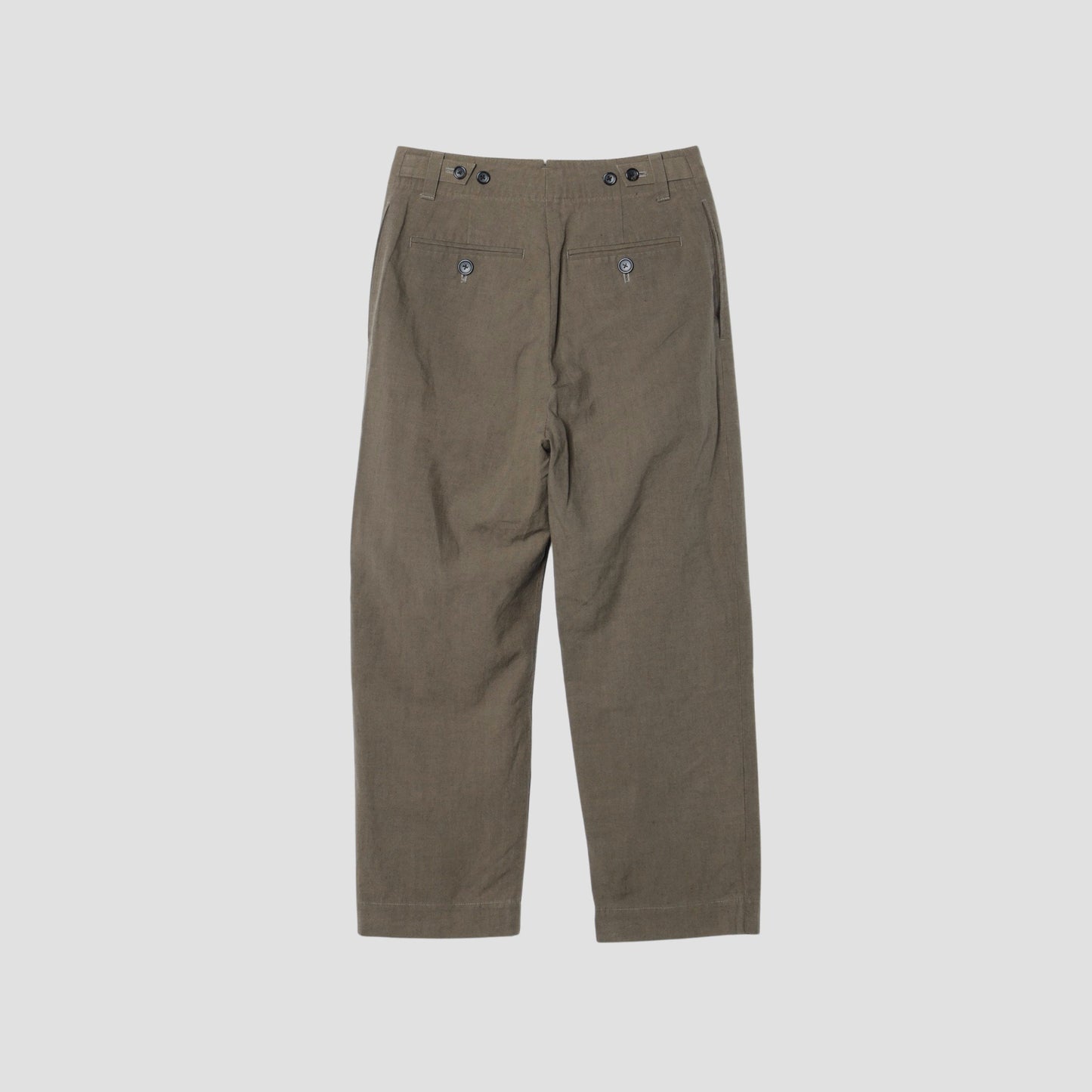 DRY COTTON LINEN TROUSERS